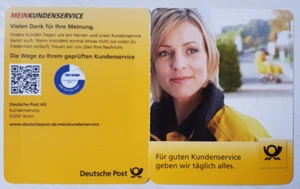 Portocard "Für guten Kundenservice", 4*0,70€, postfrisch - Bild 1 von 2