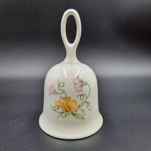 Vintage Sadler England Bell Sweet Pea Flower Porcelain Retro Floral Flowers Read - Bild 1 von 10