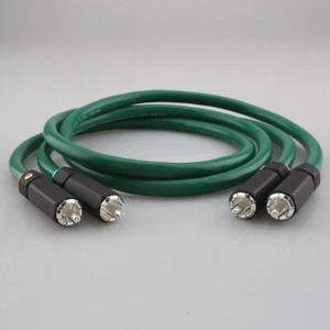 Preffair HiFi versilbert Cinch Kabel Schnur hochwertig OFC HiFi Cinch Audiokabel - Bild 1 von 11