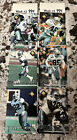 Dallas Cowboys 2 pro line live Uncut 3 Card Sheets From Around 1994
