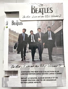 Beatles / On Air - Live At The BBC Vol. 2 (2CD/XL T-shirt) limited edition rock - Picture 1 of 6