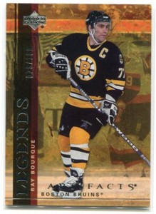 2007-08 Artifacts Silver 107 Ray Bourque 29/100 Legends