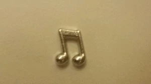 Musiknote schwebender Charm für Ihr schwebendes Medaillon - Bild 1 von 1