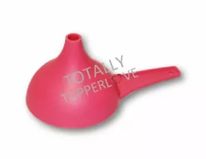 Herramienta de cocina embudo Tupperware grande molde beso Hershey rosa - Imagen 1 de 2