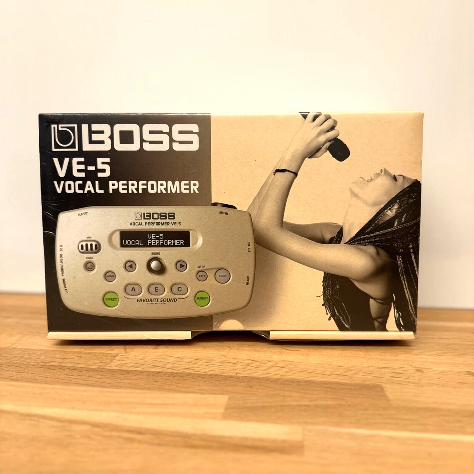 Boss VE-5 WH Vocal Performer Effects Processor White Japan New - Image 1 of 4