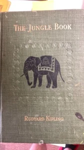 Rare, 1899, Rudyard Kipling, The Jungle Book, The Century Co. - Picture 1 of 4