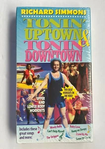 Richard Simmons Tonin Uptown & Tonin Downtown VHS Two Workouts New & Sealed - Picture 1 of 6