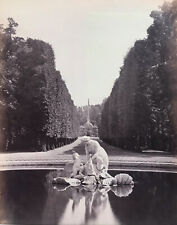 Lovely albumen print of fountain in Stadt Park, Vienna by Francis Frith c.1870
