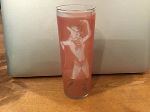 MCM AÑOS 50 TOM COLLINS VIOLÍN VAQUERO ESMERILADO VAQUERA BAILARINA BAR ARTÍCULOS ¡¡EXCELENTE!!! - Imagen 1 de 7