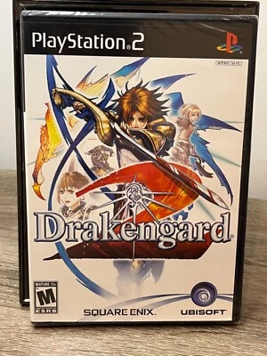 Drakengard 2 (Playstation 2 PS2) NEW SEALED BLACK LABEL Y-FOLD - Loose Disc Read - Image 1 of 4