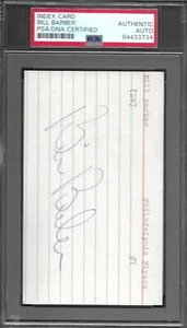 Bill Barber Flyers signed Autogramm 3x5 INDEX CARD PSA / DNA AUTHENTIC C - Bild 1 von 2