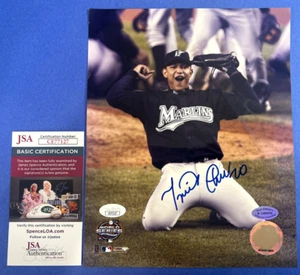 Miguel Cabrera Signed 8x10 Photo Florida Marlins Worls Series Win JSA CE77127 - Picture 1 of 6
