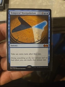 MTG Temporal Manipulation Ultimate Masters Regular Never Played - Picture 1 of 10