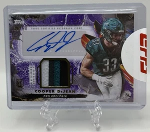 Cooper DeJean 2024 Topps Inception Provenance Jersey Patch Auto Purple RC /50! - Bild 1 von 3