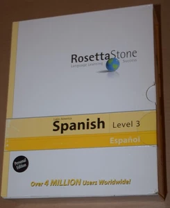 ROSETTA STONE Spanish LEVEL 3 Personal Edition SEALED! - Picture 1 of 3