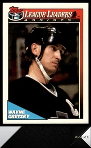 1991-92 Topps #224 Wayne Gretzky Los Angeles Kings - Imagen 1 de 2