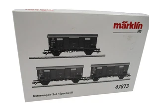 Märklin 47873 HO - AC - Italienische Staatsbahnen Güterwagen-Set in OVP. - Bild 1 von 4