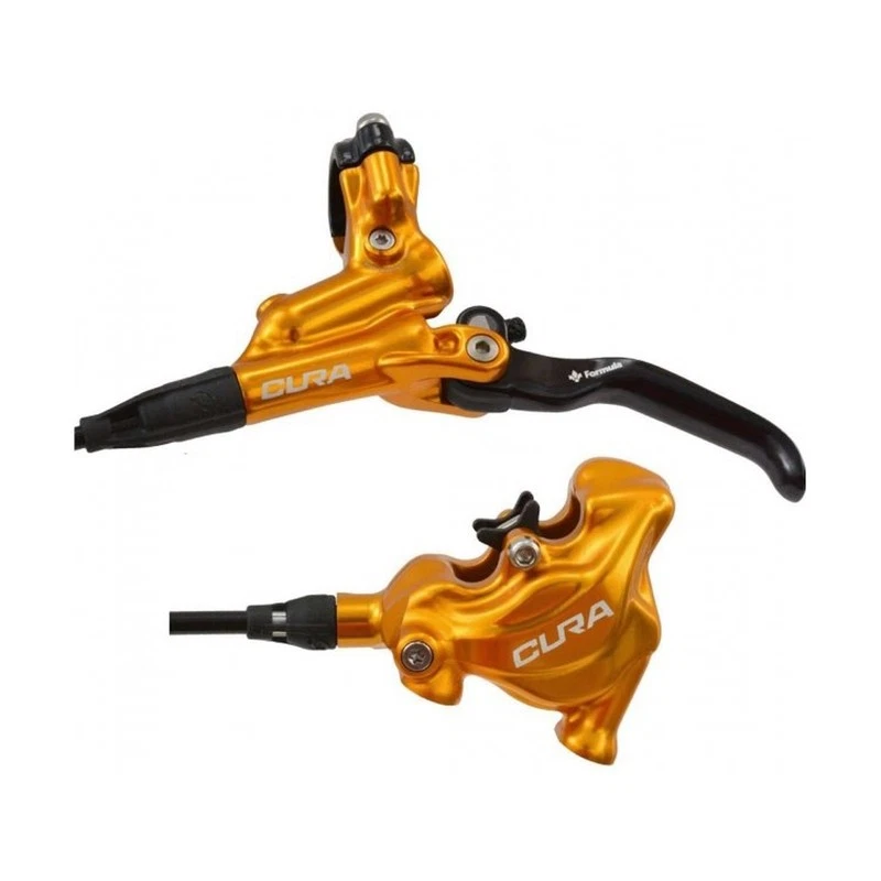 Freno de Disco Hidráulico Cuidado Flat Mount Solo Derecho / Izquierdo Oro - Imagen 1 de 1