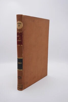1851 General Laws of the State of Illinois 17th General Assembly - History US - Image 1 of 4