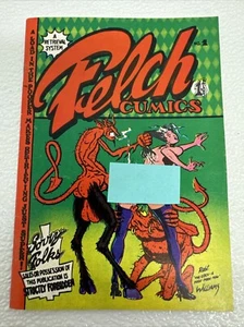 Felch Cumics #1 Sehr guter Erhaltungszustand RAW 1975 2. Druck Robt Williams R Crumb UNDERGROUND COMIX - Bild 1 von 2