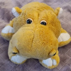 GANZ Webkinz MUD HIPPO Hippopotamus Tan 9 Inches No Code - Picture 1 of 4