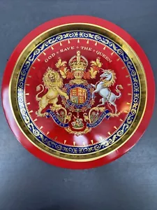 Royal Collection Trust "God Save The Queen" 12 1/2" X 3/4" Serving Tray - Picture 1 of 8