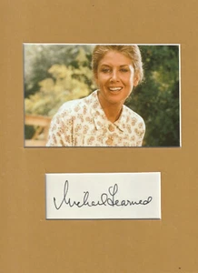 Michael Learned Signed Matted with photo 8x10 frame size COA S21 the Waltons - Picture 1 of 1