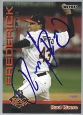 2010 Choice Frederick Keys #21 Raul Rivero IP autograph signed card