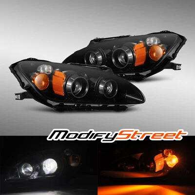 For 1999-2009 Honda S2000 LUXX-Series LED Projector Headlights Alpha-Black - Image 1 of 4