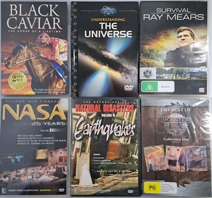 Special Interest Documentary DVD Bundle Bulk Lot X 6 Movies Region 4 PMZ - Picture 1 of 14