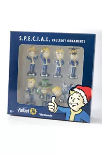 Fallout 76 SPECIAL Vault Boy Ornaments Set of 7 - Picture 1 of 4