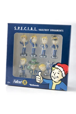 Fallout 76 SPECIAL Vault Boy Ornaments Set 7 - Bild 1 von 4