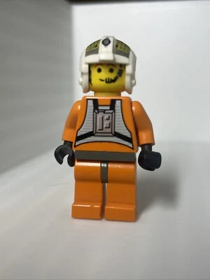 Lego Dutch Vander Rebel Pilot Y-wing minifigura Star Wars sw0033 conjunto 7150 7152 - Imagem 1 de 2