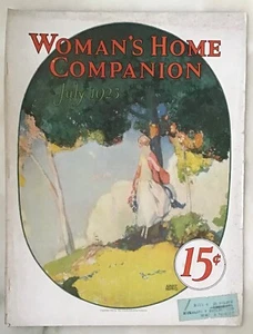 Woman's Home Companion - Albert Hencke - cover only, July 1923, Summertime - Picture 1 of 1