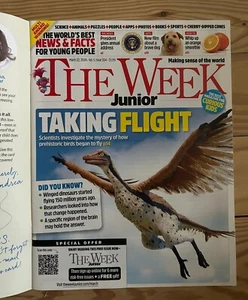 The Week Political Junior Magazine March 22, 2024 Taking Flight - Picture 1 of 2