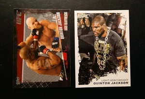 2 Quinton Rampage Jackson Cards 2010 2011 Topps UFC Series 4 Moment of Truth - Picture 1 of 1