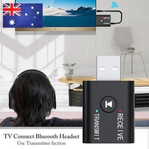 TR6 USB Bluetooth-compatible 5.0+EDR Transmitter Receiver Audio Adapter for Car - Afbeelding 1 van 7