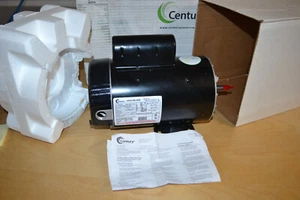 Century 4.0 HP Thru-Bolt 56Y Dual Speed 230V Motor ~ B2235 ~ - Picture 1 of 14