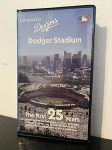 Los Angeles LA Dodgers Dodger Stadium First 25 Years VHS 1987 Season Ticket Gift - Picture 1 of 4