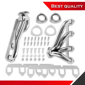 Exhaust Headers w/Gasket Suit Ford Big Block 330 360 390 428 1967-1975 Stainless - Bild 1 von 5