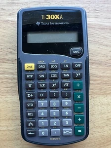 Texas Instrument TI-30Xa calcolatrice scientifica solare - Foto 1 di 4