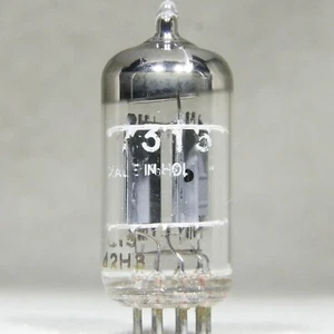 Placa corta Amperex 7316/ECC186 Heerlen Holland O-Getter 1962 fuerte - Imagen 1 de 14