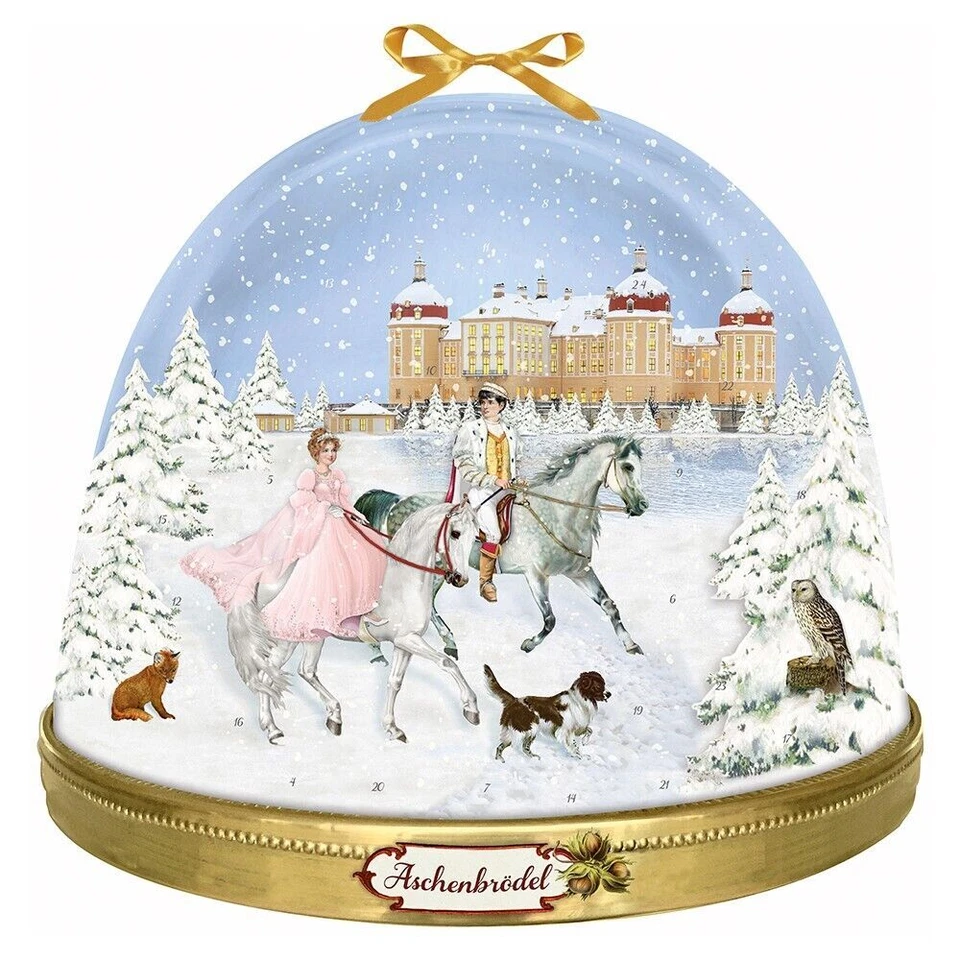 Fairytale Snowglobe Coppenrath Advent Calendar 52 x 49 cm  Iridescent glitter - Image 1 of 1