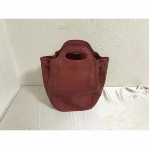 Coach Vintage 9994 Drawstring Backpack Bucket Bag Red authentic from JPN - Picture 1 of 4