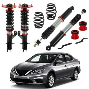 Coilovers Suspension Kit For 2013-2019 Nissan Sentra Shock Struts Adj. Height - Picture 1 of 8