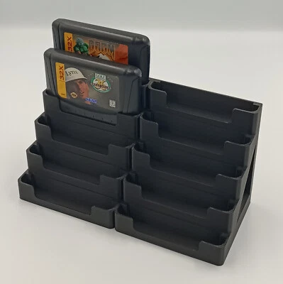 Sega Genesis 32X Display Stand Tower Holder Case - Holds 10 Games - 32X Only - Image 1 of 4
