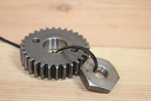 1973 Husqvarna 250WR 250 WR Clutch Gear Crank Shaft Nut #2032 - Picture 1 of 7