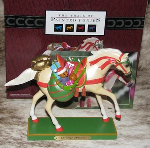 SENTIERO DI PONY DIPINTI Consegna Natale~Basso 1E/0241~Natale 2021~IN OFFERTA~ - Foto 1 di 7