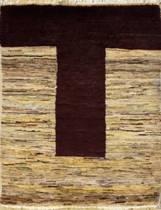 Rugstc 2.5x4 Senneh Gabbeh Alfombra multicolor, tinte vegetal, anudado a mano, lana - Imagen 1 de 5