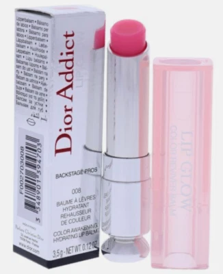 DIOR ADDICT LIP GLOW BALM - 008 ULTRA PINK, Full Size NIB 100% AUTHENTIC RARE! - Image 1 of 4